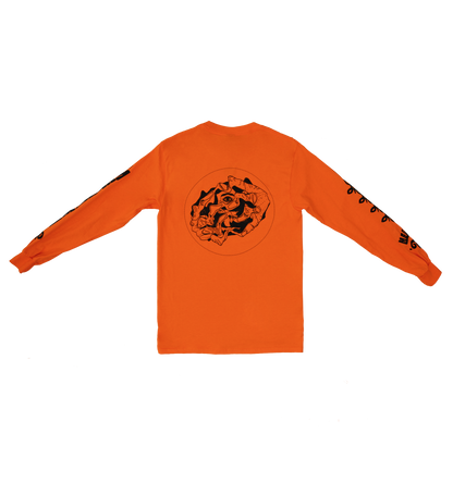 Unisex LONGSLEEVE MELTED neon orange