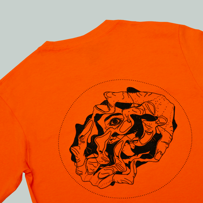 Unisex LONGSLEEVE MELTED neon orange