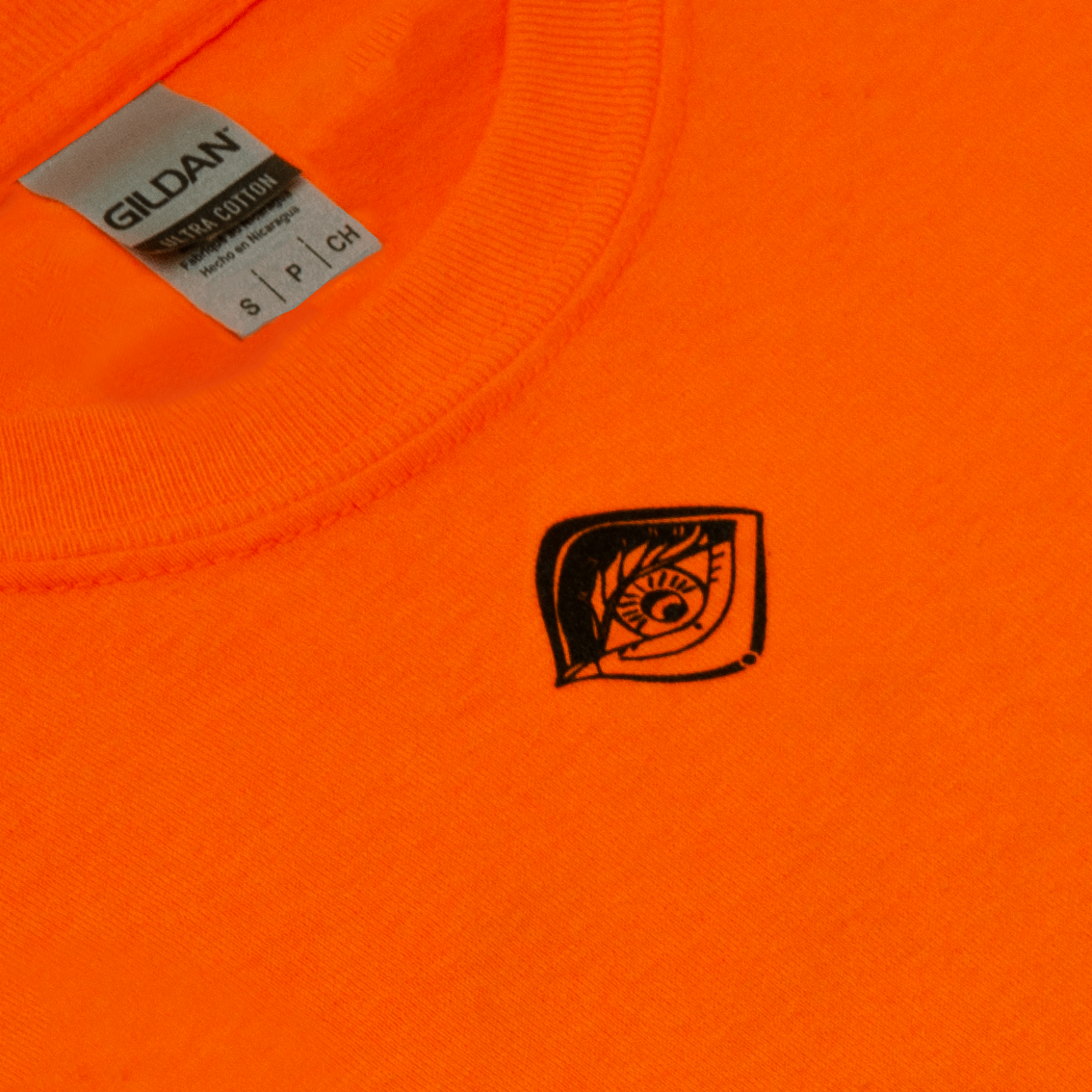 Unisex LONGSLEEVE MELTED neon orange