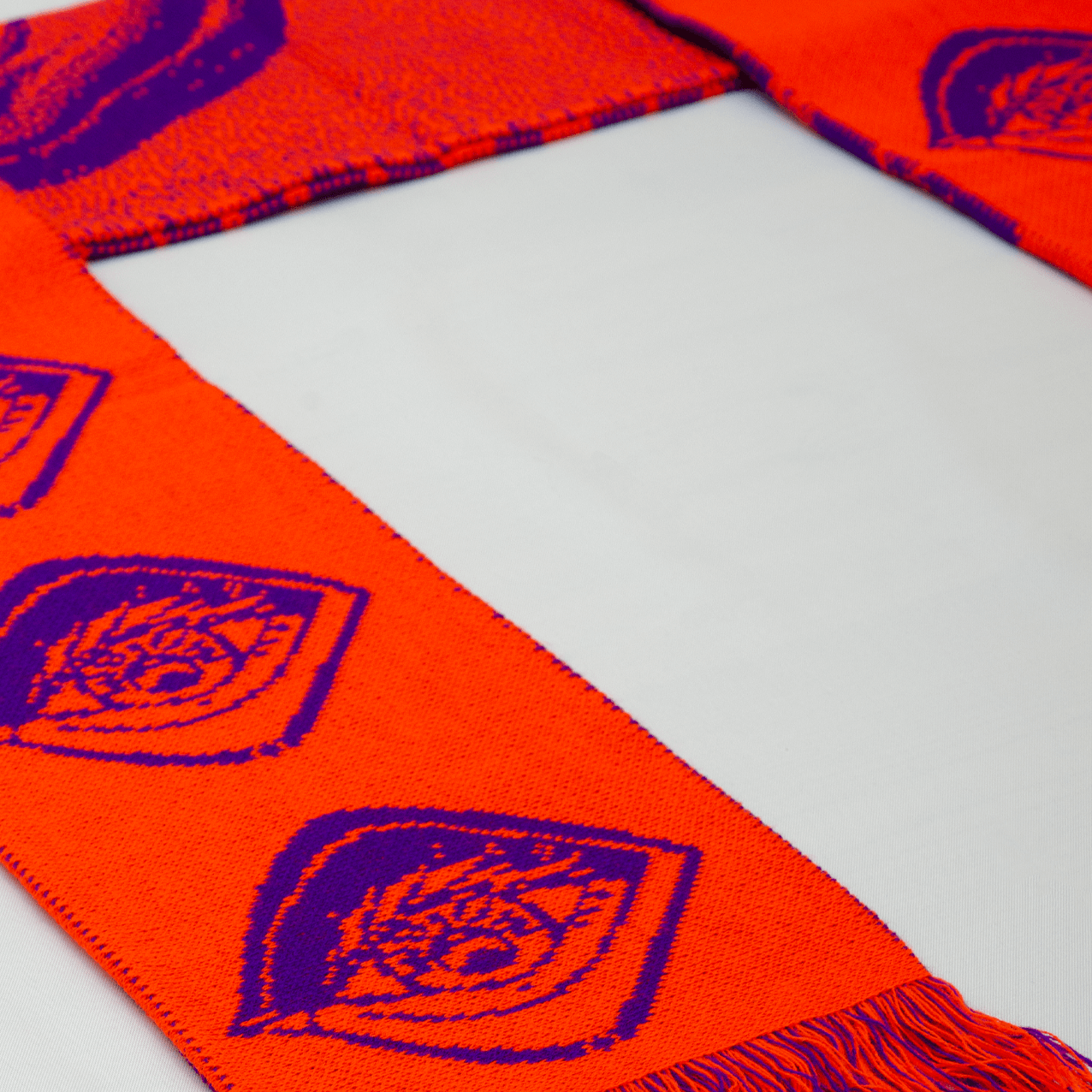 SCARF CHACKALEE neon orange/purple