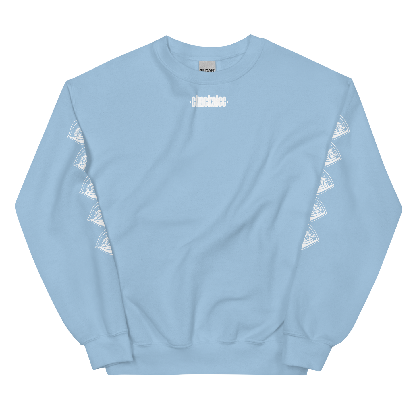 Unisex SWEATSHIRT SUNSET hellblau