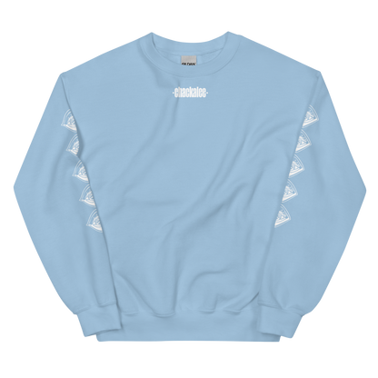 Unisex SWEATSHIRT SUNSET hellblau