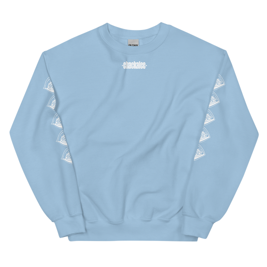 Unisex SWEATSHIRT SUNSET light blue