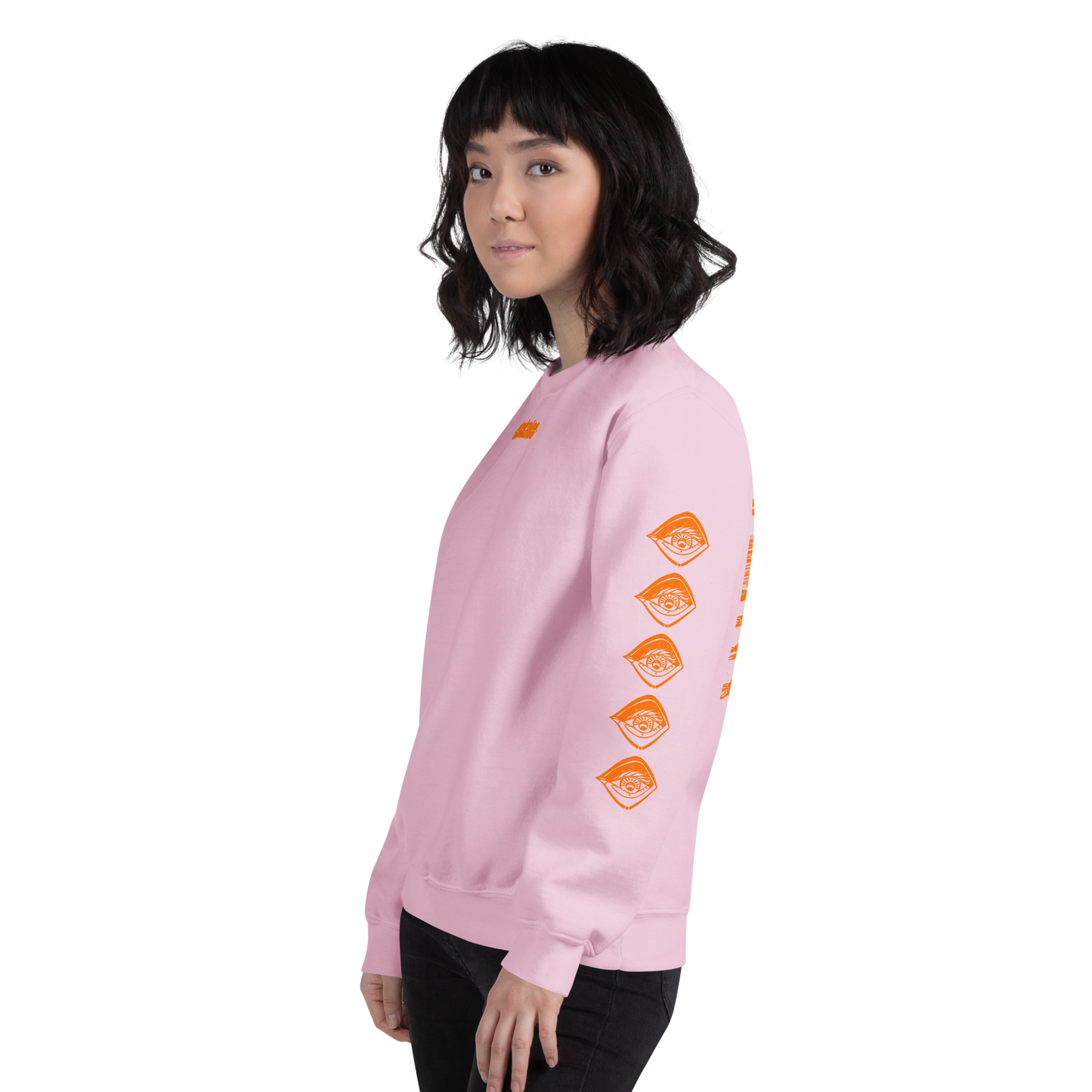Unisex SWEATSHIRT SUNSET hellrosa