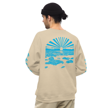 Unisex SWEATSHIRT SUNSET sand