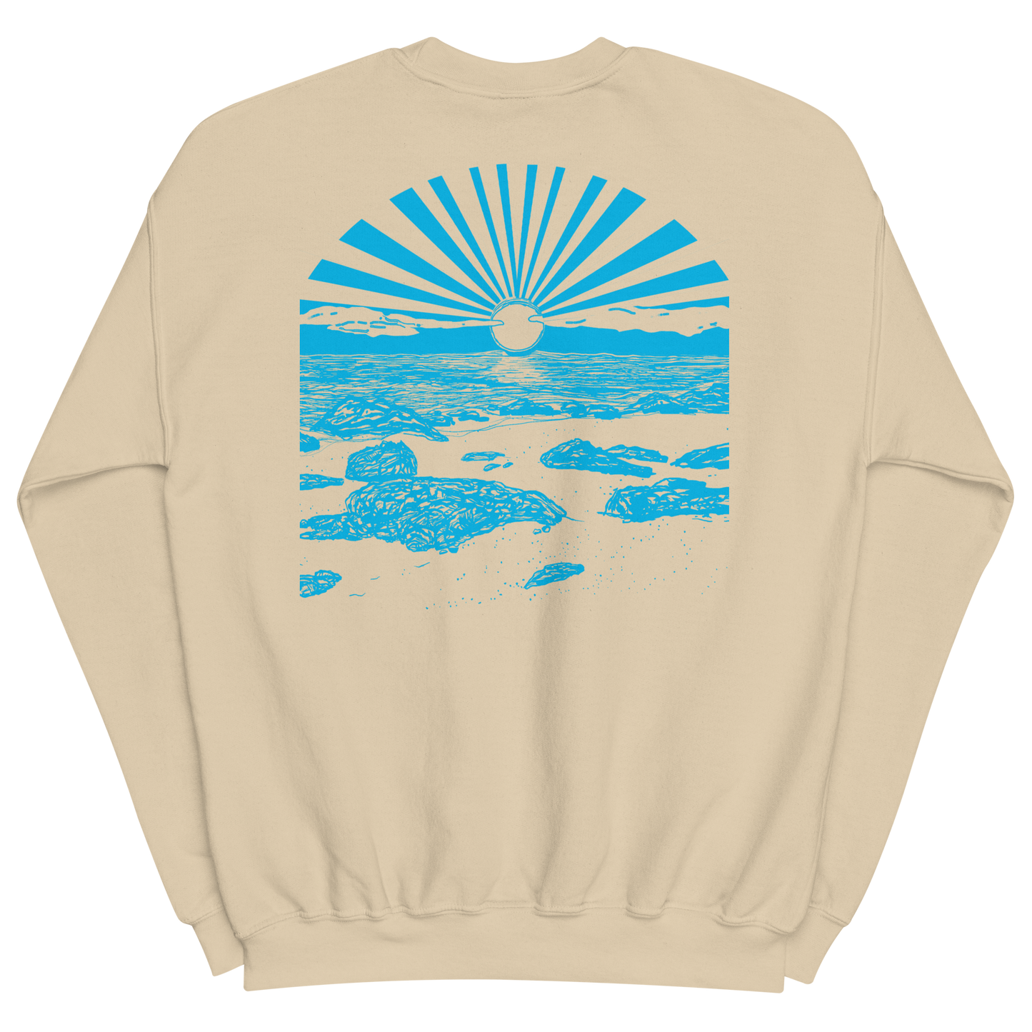 Unisex SWEATSHIRT SUNSET sand