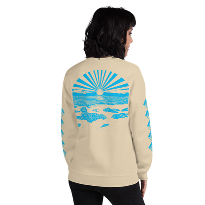 Unisex SWEATSHIRT SUNSET sand