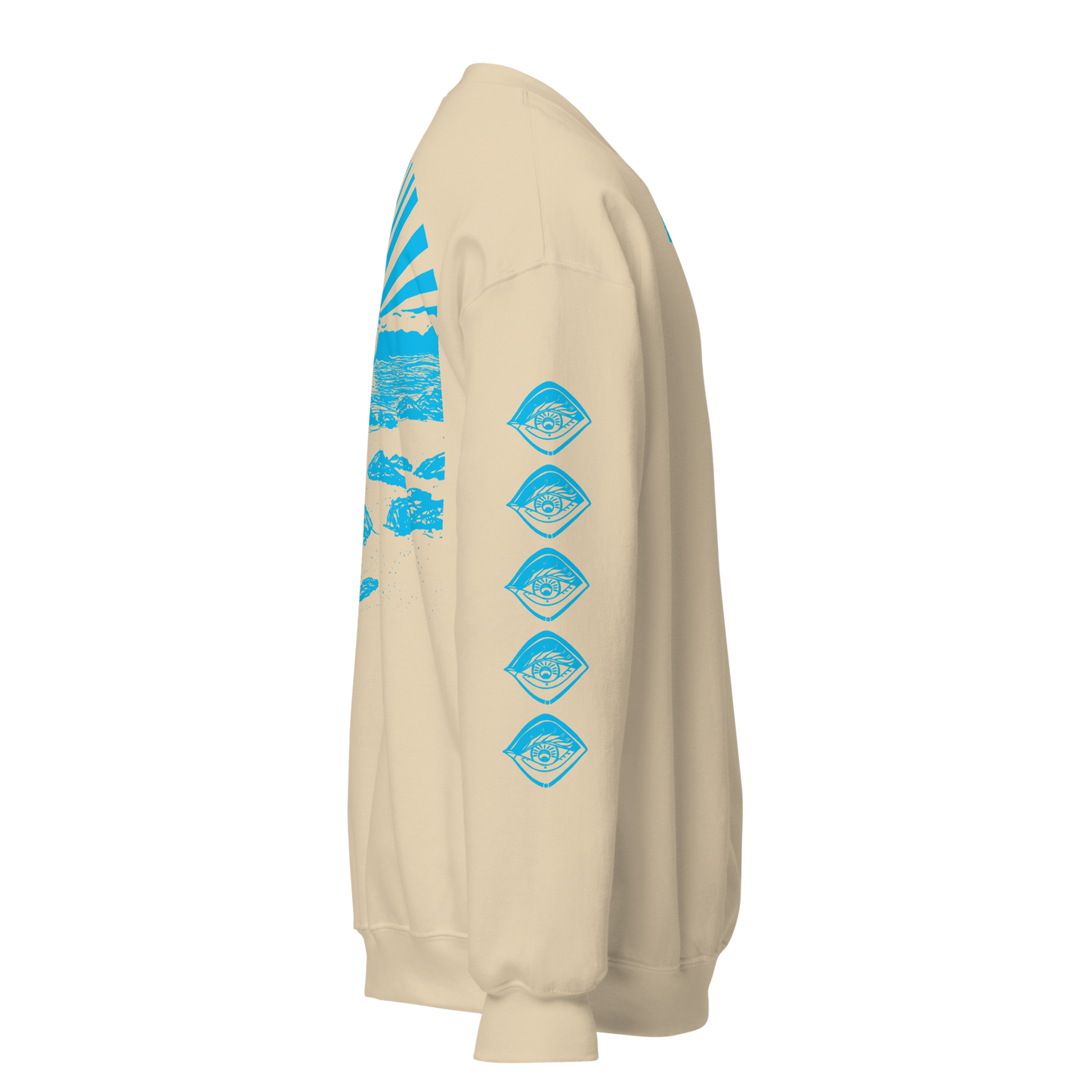 Unisex SWEATSHIRT SUNSET sand