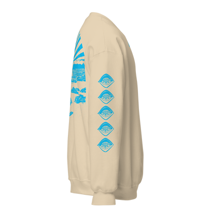 Unisex SWEATSHIRT SUNSET sand