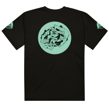 Unisex T-SHIRT MELTED schwarz