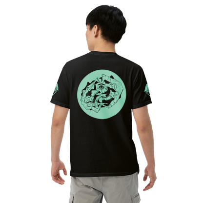 Unisex T-SHIRT MELTED schwarz