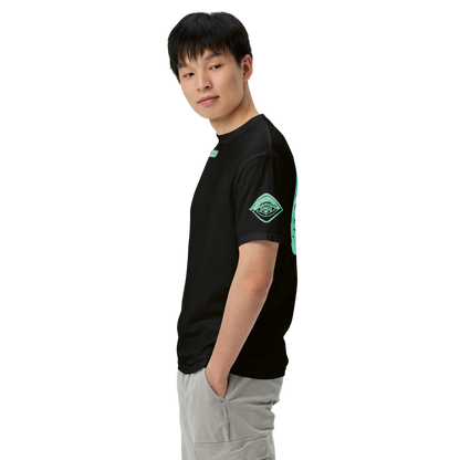 Unisex T-SHIRT MELTED schwarz