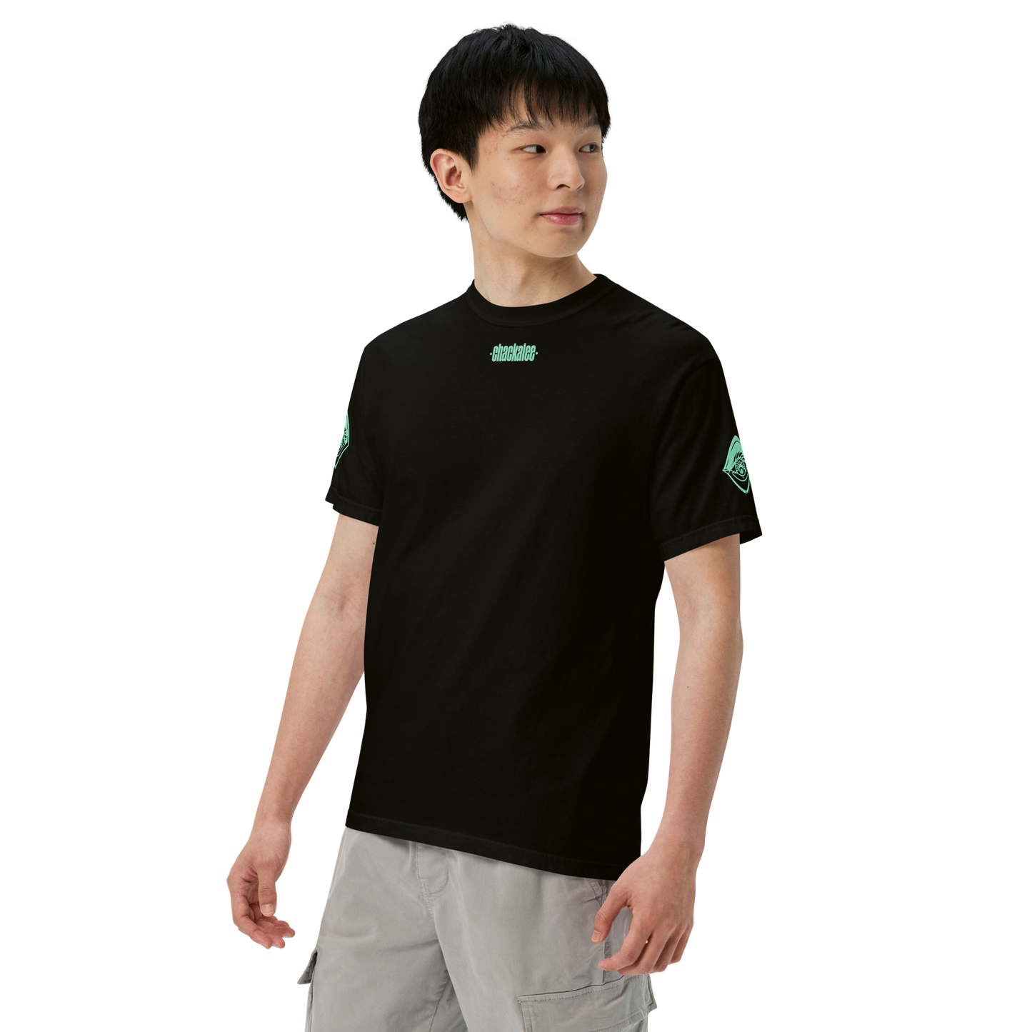 Unisex T-SHIRT MELTED schwarz