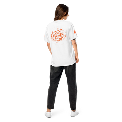 Unisex T-SHIRT MELTED weiß