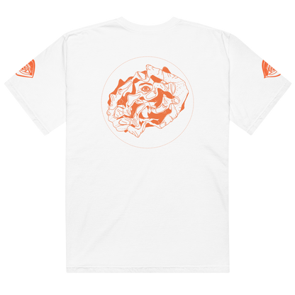 Unisex T-SHIRT MELTED weiß