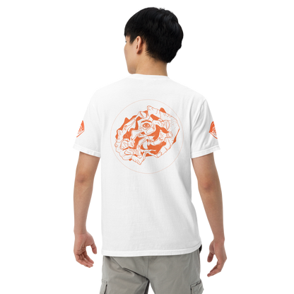 Unisex T-SHIRT MELTED weiß